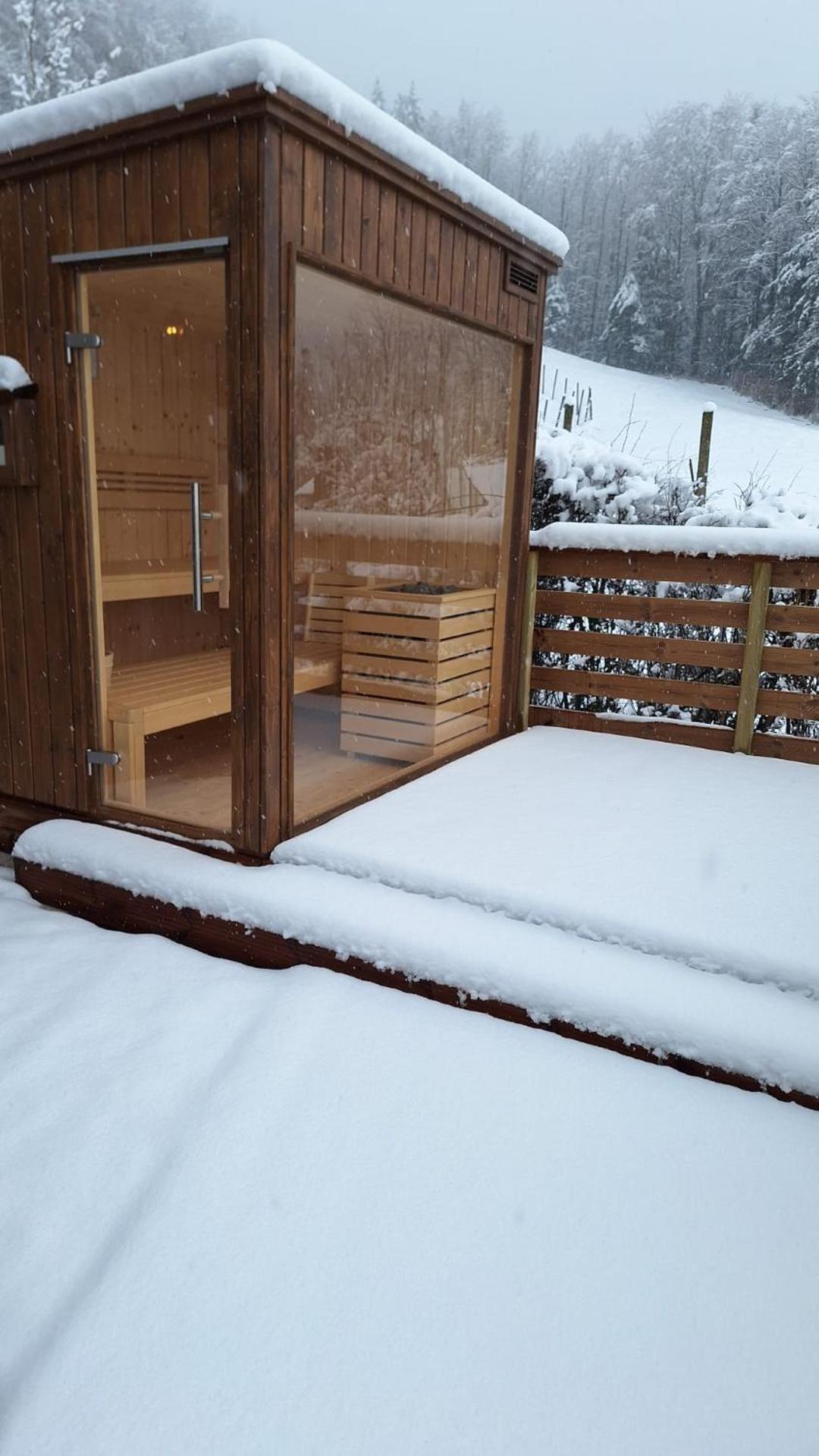 Luxus Alpenparadies Nahe Salzburg Sauna & Whirlpool Adnet Exterior foto